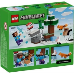 Klocki LEGO 21583 Przygoda Stevea w Tajdze MINECRAFT